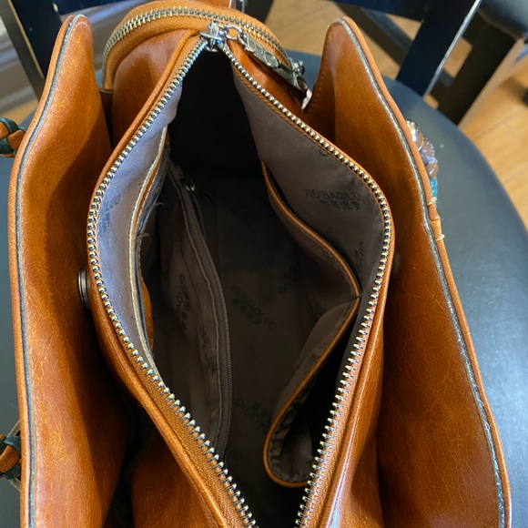 Xidibaoluo Faux Leather Purse color Brown Bag - Picture 5 of 9